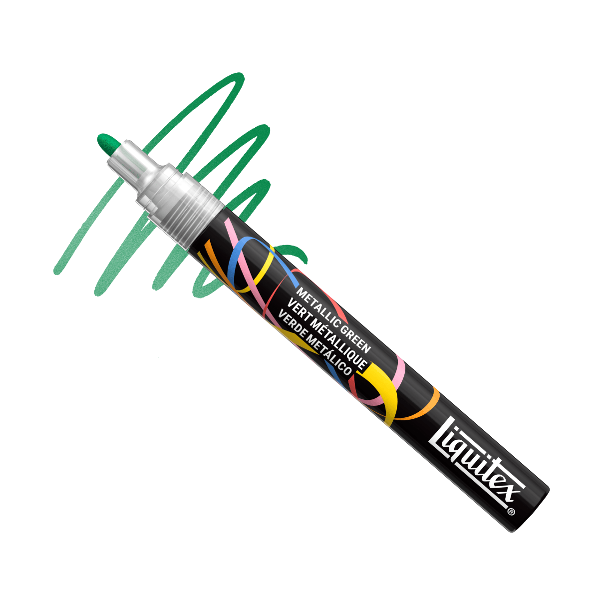 Liquitex Paint Marker Metallic Green Liquitex - Acrylic Markers - 2mm Tip