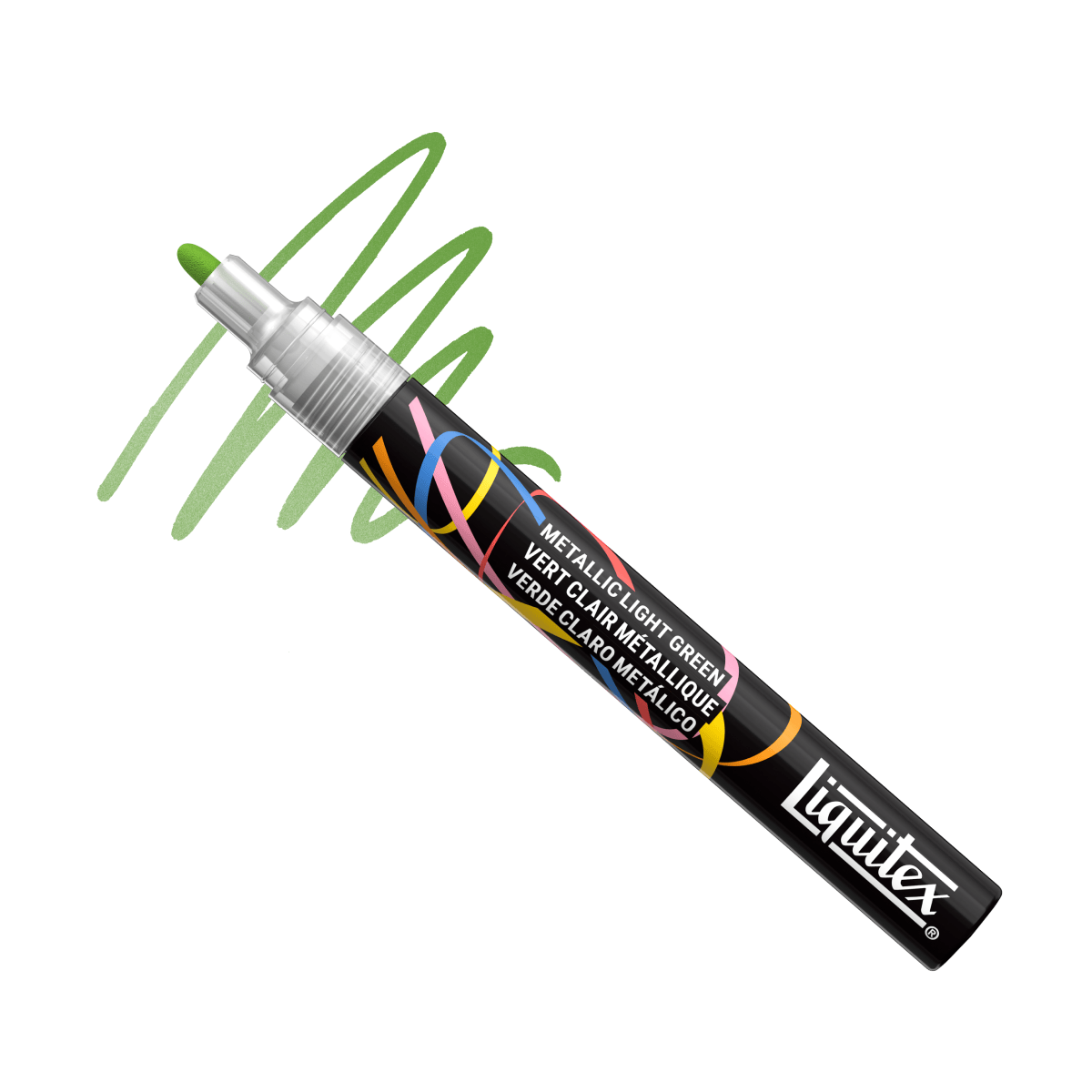 Liquitex Paint Marker Metallic Light Green Liquitex - Acrylic Markers - 2mm Tip
