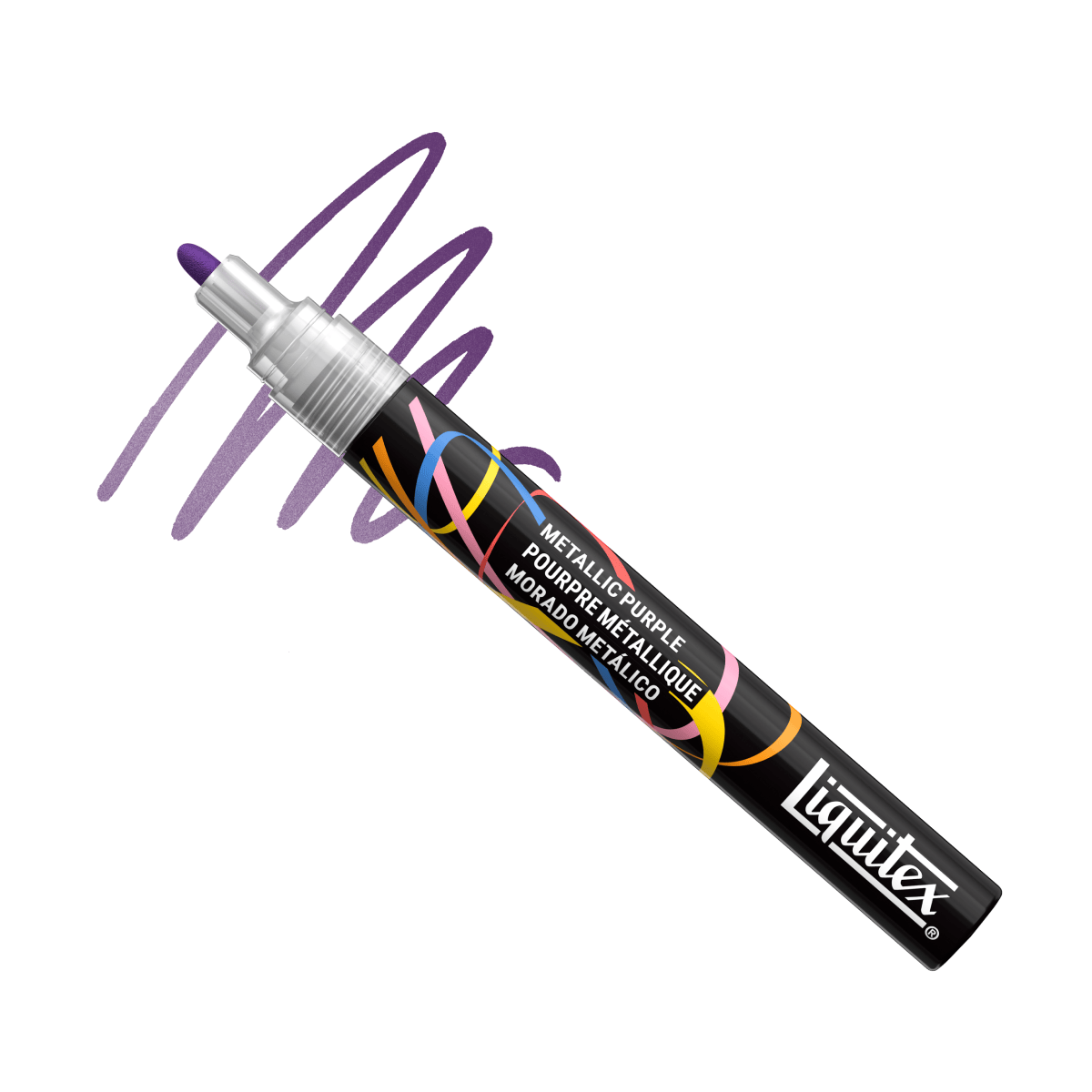Liquitex Paint Marker Metallic Purple Liquitex - Acrylic Markers - 2mm Tip