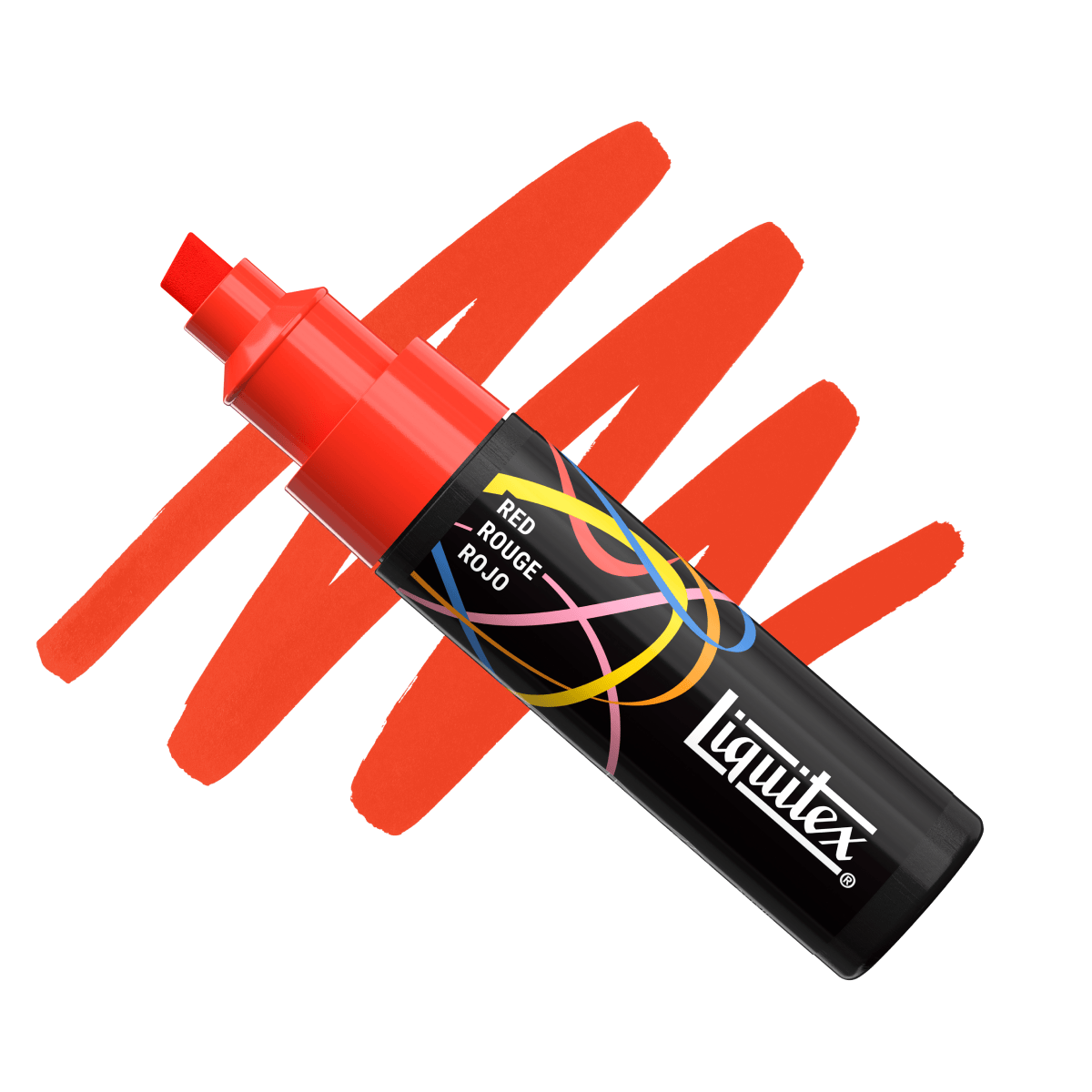 Liquitex Paint Marker Red Liquitex - Acrylic Markers - 8mm Tip