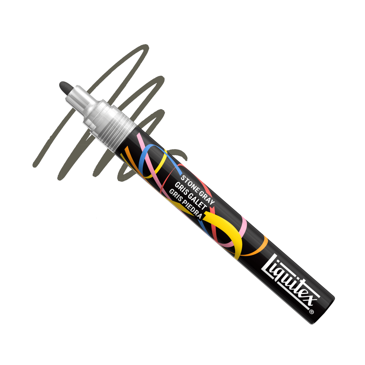 Liquitex Paint Marker Stone Grey Liquitex - Acrylic Markers - 2mm Tip