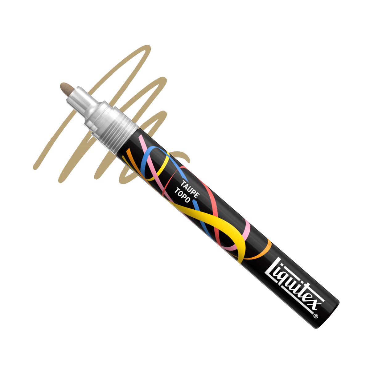 Liquitex Paint Marker Taupe Liquitex - Acrylic Markers - 2mm Tip