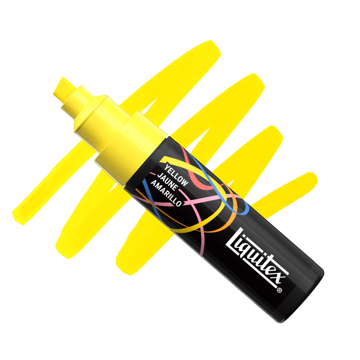 Liquitex Paint Marker Yellow Liquitex - Acrylic Markers - 8mm Tip