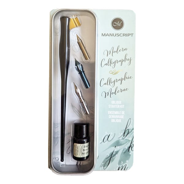 Manuscript Calligraphy Set Manuscript - Dip Pen - Oblique Starter Kit