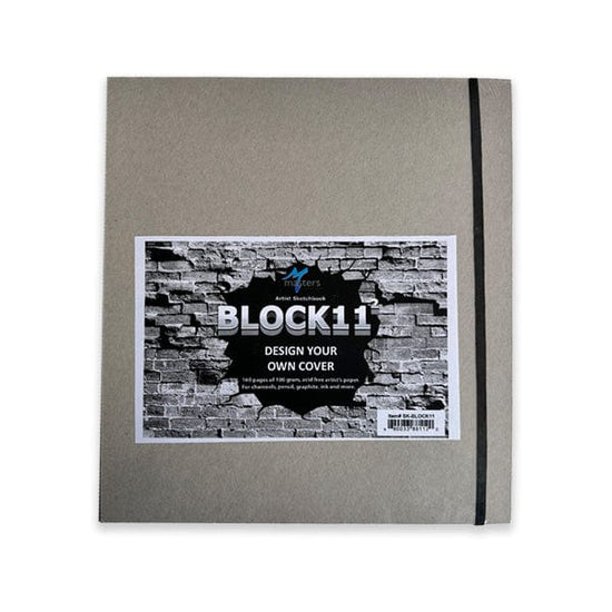 Masters Sketchbook - Hardcover Masters - Artist Sketchbook - 11x11" - Item #SK-BLOCK11