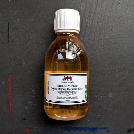 Michael Harding Oil Colour Medium Michael Harding - Miracle Medium - Quick Drying Dammar Glaze - 250mL Bottle