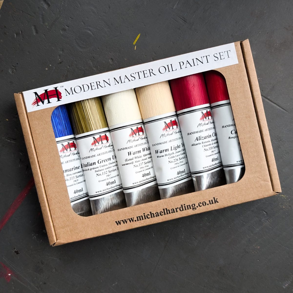 Michael Harding Oil Colour Set Michael Harding - Artists' Oil Colour - 6 Colour Set - Modern Master