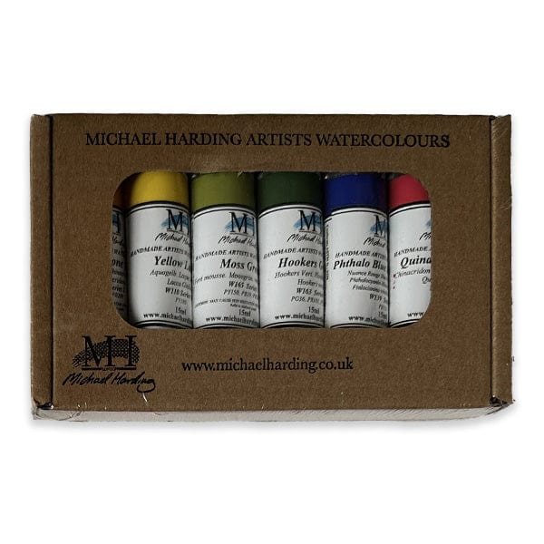 Michael Harding Watercolour Set Michael Harding - Artists' Watercolour - 6 Colour Set - Spring Floral