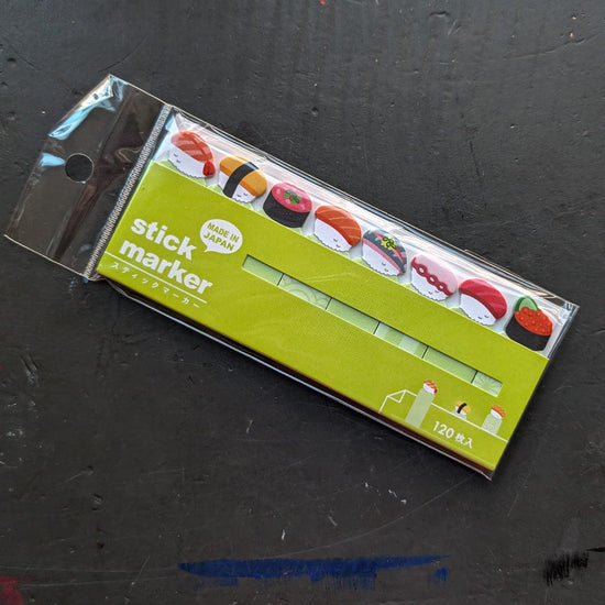 Mind Wave Stationery Mind Wave - Japanese Page Markers - Sushi 2