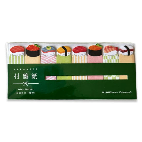 Mind Wave Stationery Mind Wave - Japanese Page Markers - Sushi - Item #39571