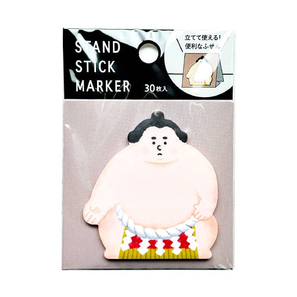 Mind Wave Stationery Mind Wave - Sticky Note Pad - Sumo Wrestler