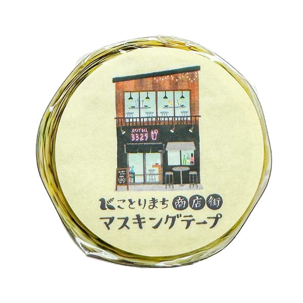 Mind Wave Tape Roll Mind Wave - Kotorimachi Shotengai Masking Tape - 18mm x 5m Roll - Cocktail Bar