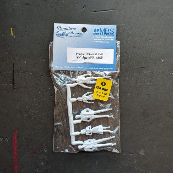 Model Builders Supply Model Building Supplies Model Builders Supply - Detailed Standing Figures - 1:48 Scale