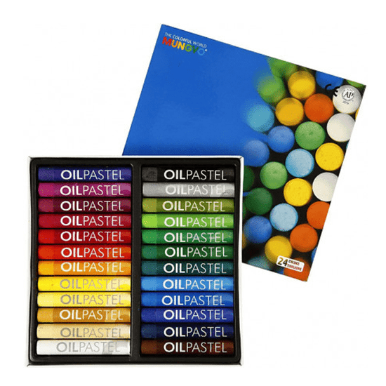 Mungyo Oil Pastel Set Mungyo - Oil Pastels - Set of 24 Colours