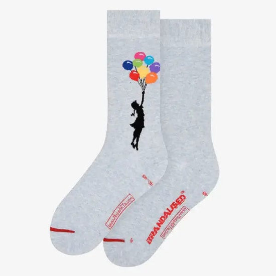 MuseARTa Novelty MuseARTa - Art Sox - Girl Floating Away