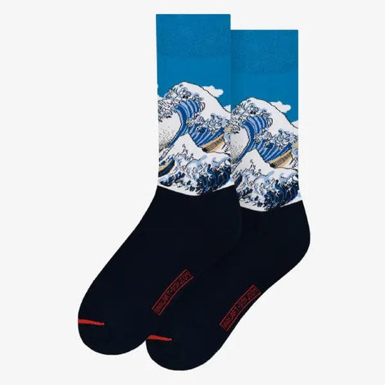 MuseARTa Novelty MuseARTa - Art Sox - The Great Wave