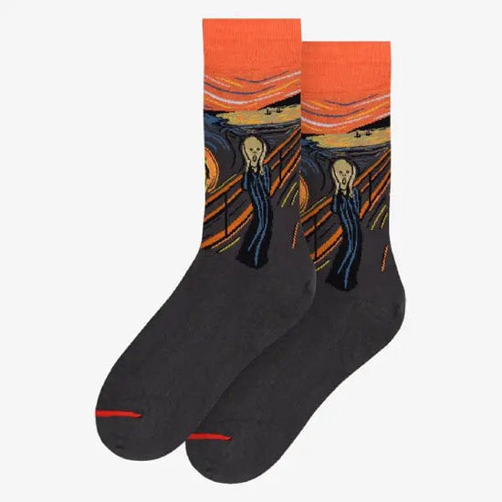 MuseARTa Novelty MuseARTa - Art Sox - The Scream