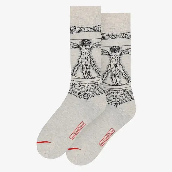 MuseARTa Novelty MuseARTa - Art Sox - The Vitruvian Man