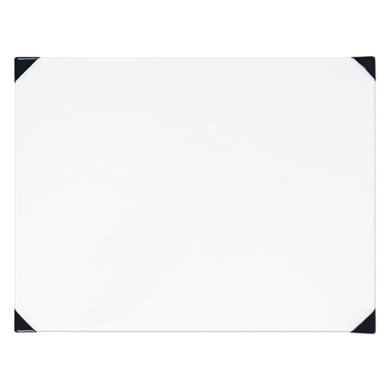 New Wave Palette - Glass New Wave - Posh - Glass Table Top Palette - White - 12x16"