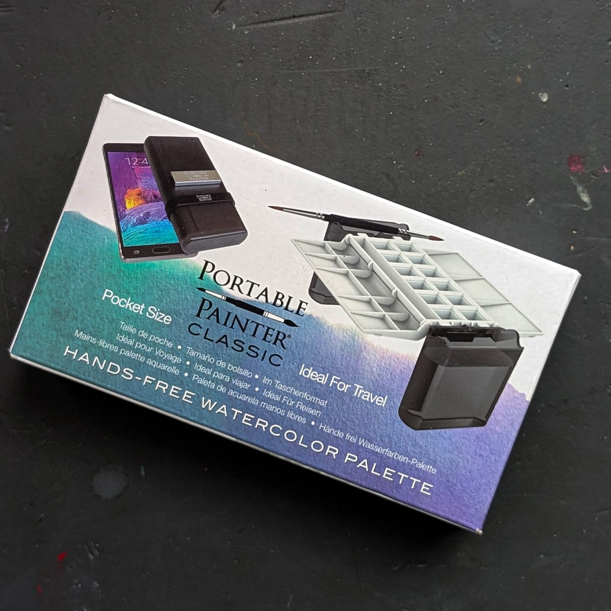 New Wave Palette - Plastic Portable Painter - Classic - Pocket Watercolour Palette