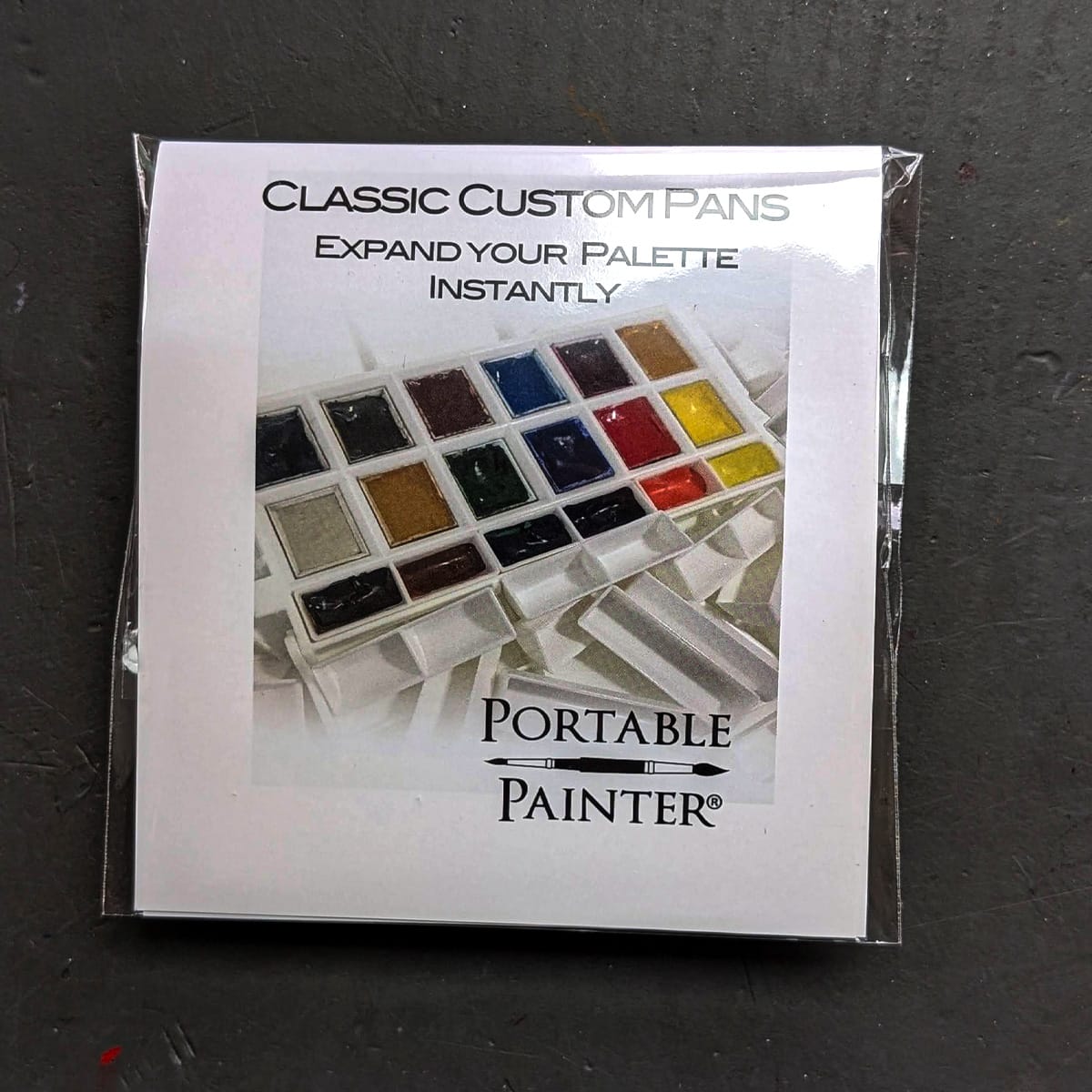 New Wave Watercolour Pan Portable Painter - Classic - Expansion Set - Custom Pans - 8 Pack