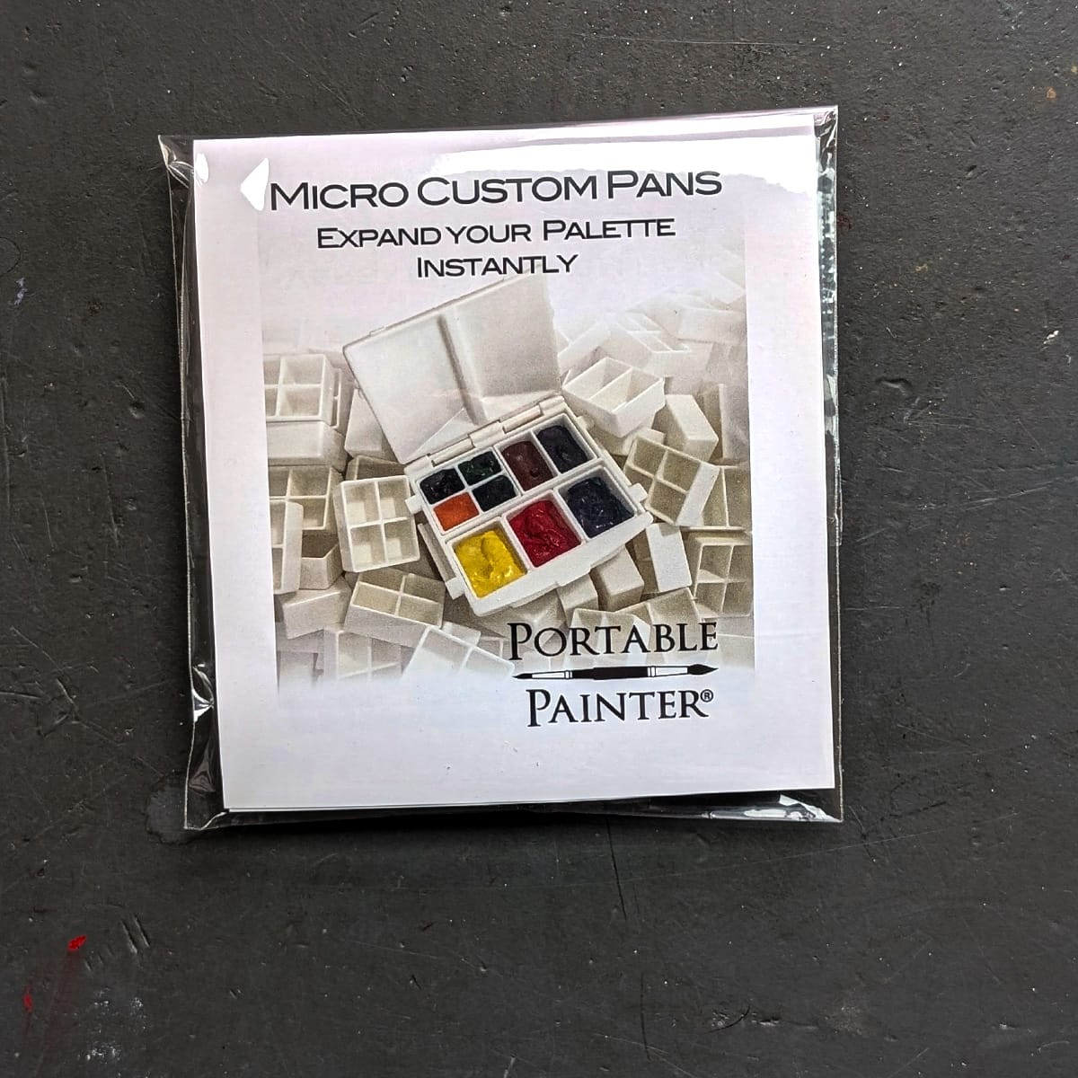New Wave Watercolour Pan Portable Painter - Micro - Expansion Set - Custom Pans - 8 Pack