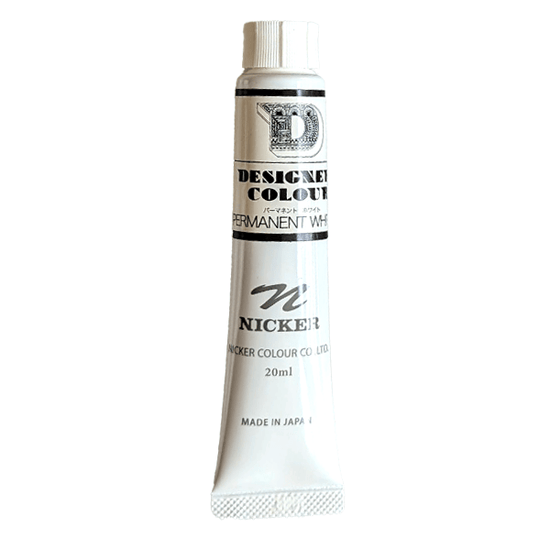 Nicker Colour Designer Gouache Permanent White Nicker - Designer Colours - Individual 20mL Tubes