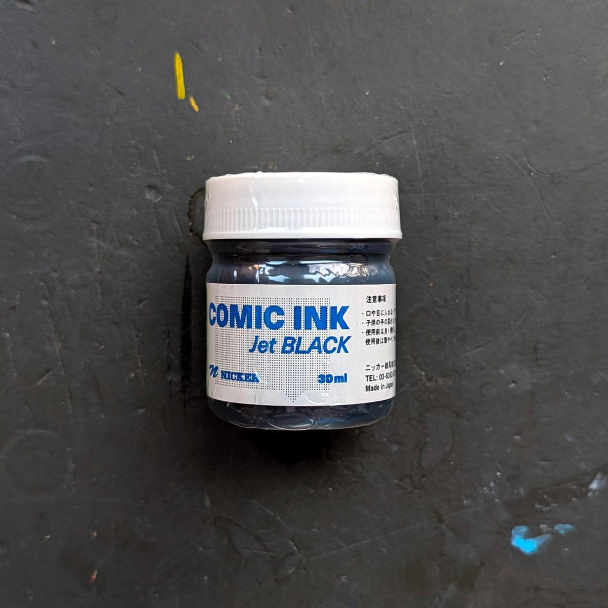 Nicker Colour Drawing Ink Jet Black Nicker - Comic Ink - 30mL Jars