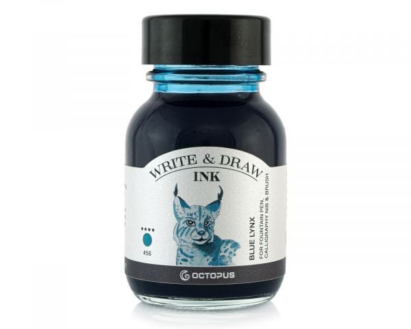 Octopus Fluids Drawing Ink Blue Lynx 456 Octopus Fluids - Write & Draw Ink - 50mL Bottles