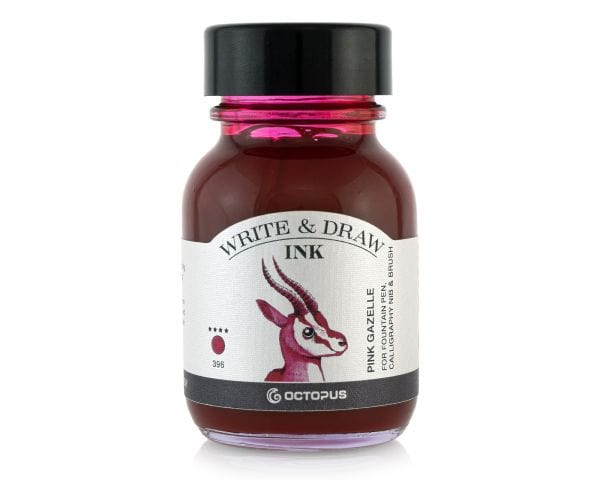 Octopus Fluids Drawing Ink Pink Gazelle 396 Octopus Fluids - Write & Draw Ink - 50mL Bottles