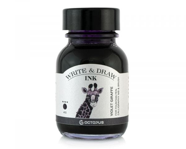 Octopus Fluids Drawing Ink Violet Giraffe 410 Octopus Fluids - Write & Draw Ink - 50mL Bottles