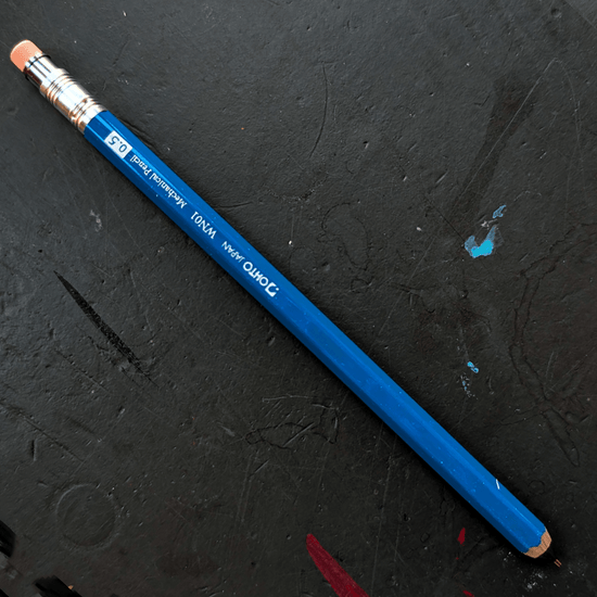 Ohto Mechanical Pencil Blue Ohto - Wooden Mechanical Pencils - WN01 - 0.5mm Standard