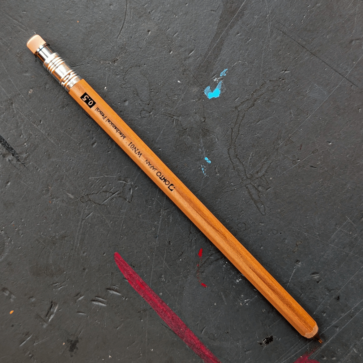 Ohto Mechanical Pencil Natural Ohto - Wooden Mechanical Pencils - WN01 - 0.5mm Standard