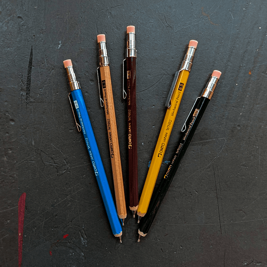 Ohto Mechanical Pencil Ohto - Wooden Mechanical Pencils - WN02 - 0.5mm Mini