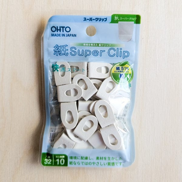 Ohto Paper Clip Ohto - Super Clip - Eco Paper Fasteners