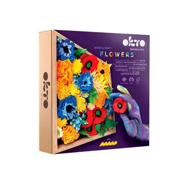 OKTO Clay Air-Dry Clay OKTO Clay - Sensory Art - Air-Dry Clay Flowers - Freedom Set