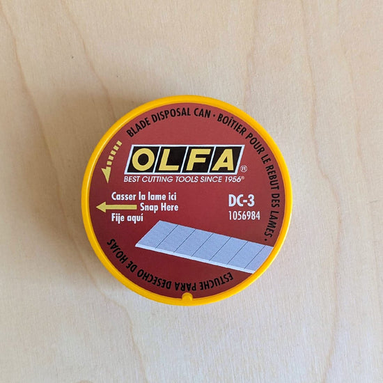 OLFA Tool OLFA - Pocket-Sized Blade Disposal Can