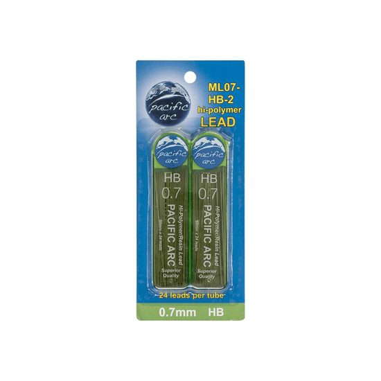 Pacific Arc Lead Refill Pacific Arc - 0.7mm Lead Refills - HB - 2 Pack