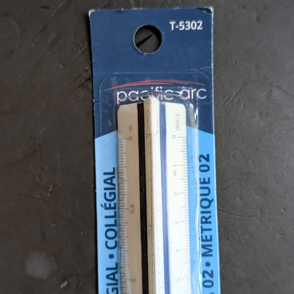 Pacific Arc Scale Ruler Pacific Arc - Tri-Scale Ruler - Metric #2 Style - 30cm Metric - Collegiate