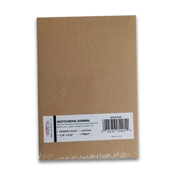 Pacific Arc Kraft Cover Sketchbook 3.75X5.25" Gwartzman's
