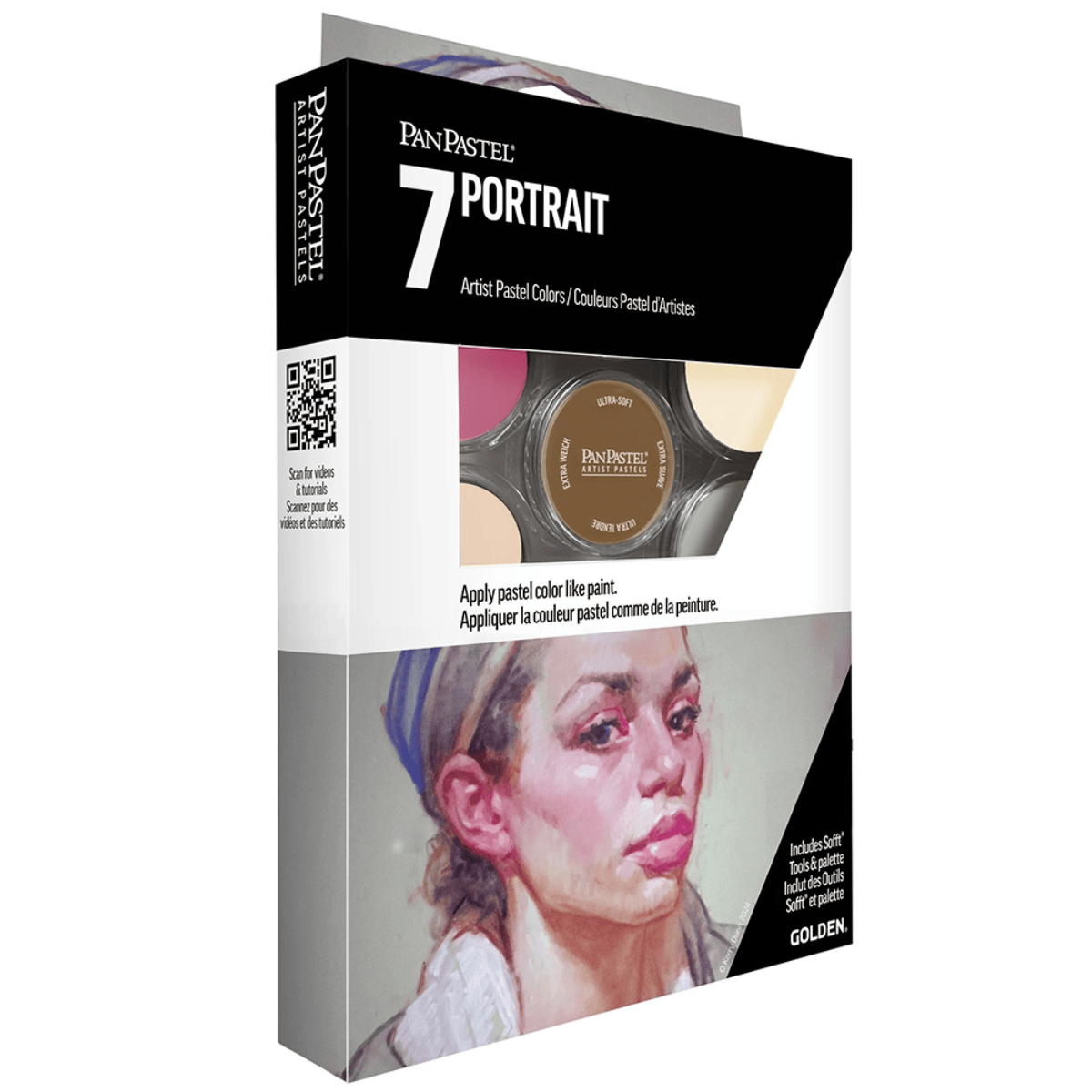 PanPastel PanPastel Set PanPastel - Artist Pastels - 7 Colour Set & Palette - Portrait