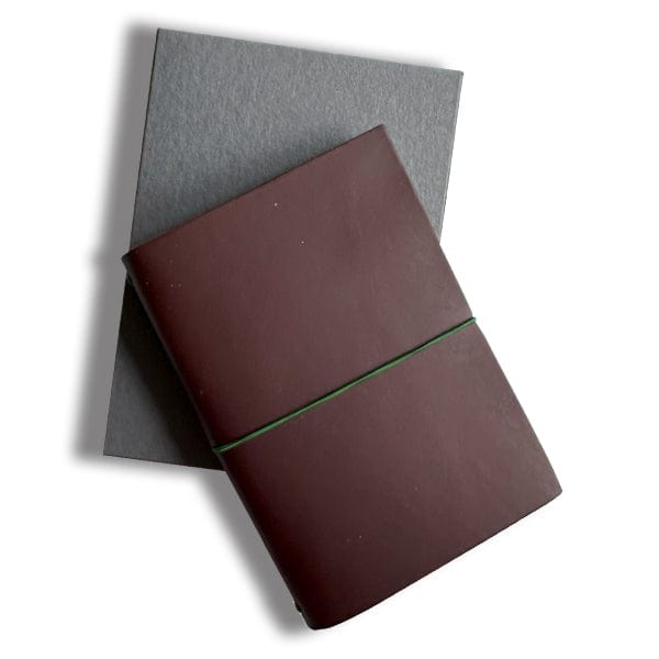 Paper Republic Notebook - Blank Paper Republic - Grand Voyageur - XL Leather Journal - Chestnut - Item #gvxl04-01