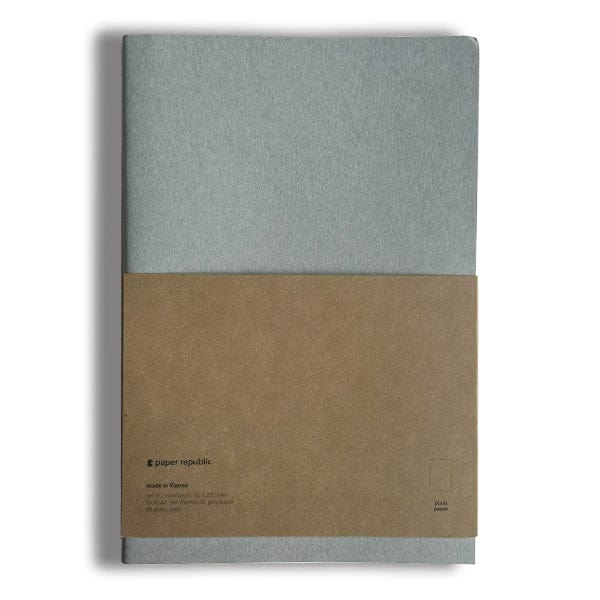 Paper Republic Notebook - Blank Paper Republic - XL Notebook Refill - Plain Paper 2 Pack - Item #rxl01