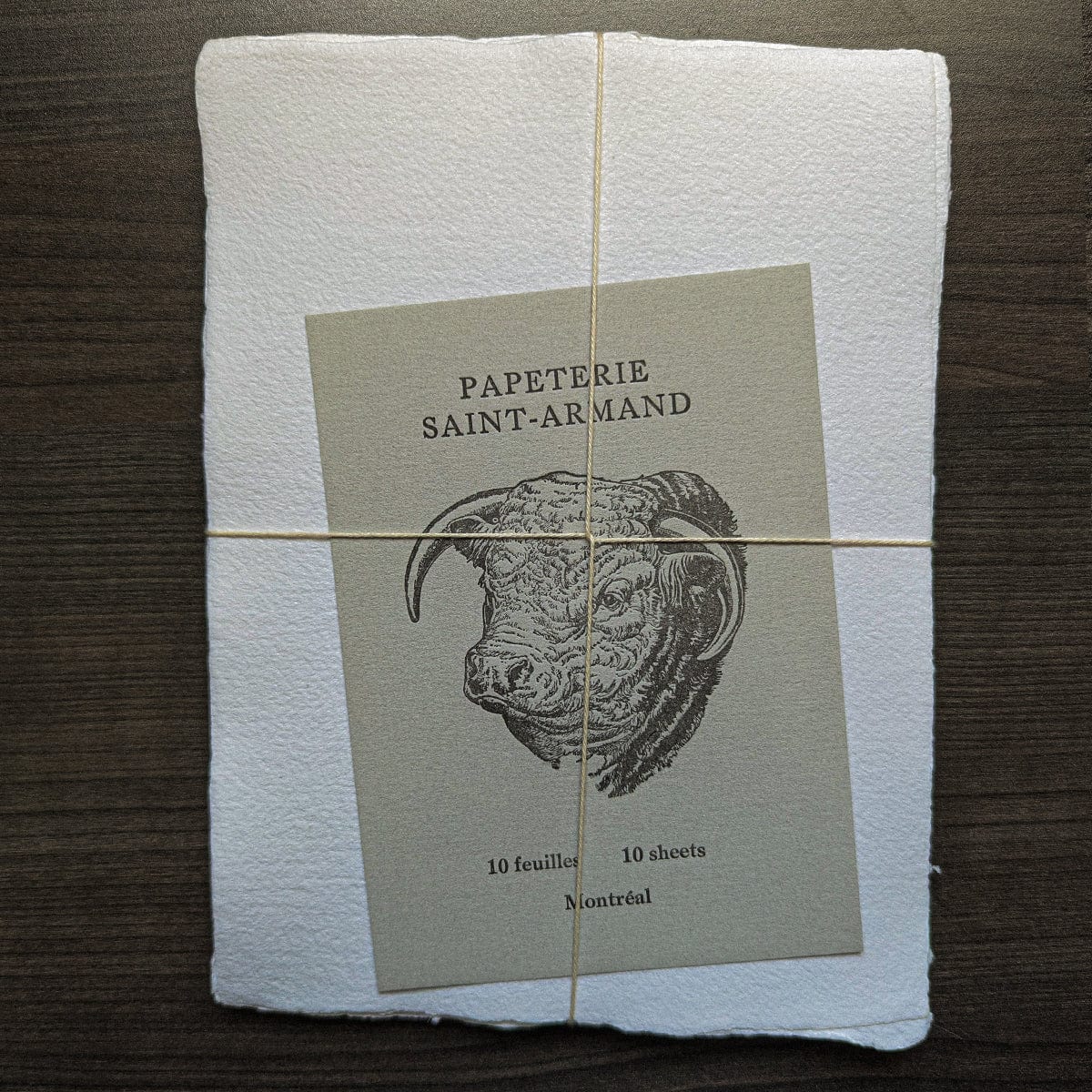 Papeterie Saint-Armand Printmaking Paper St. Armand - Handmade 100% Cotton Rag Paper - 7x10" Sheets - Bundle of 10