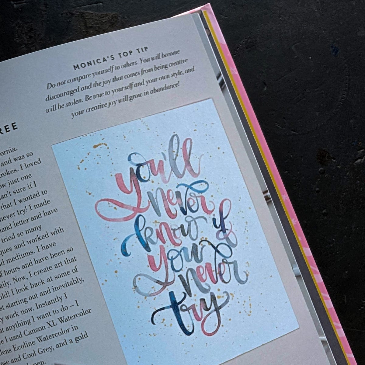 Penguin Random House Trade Book Brush Lettering by Rebecca Cahill Roots
