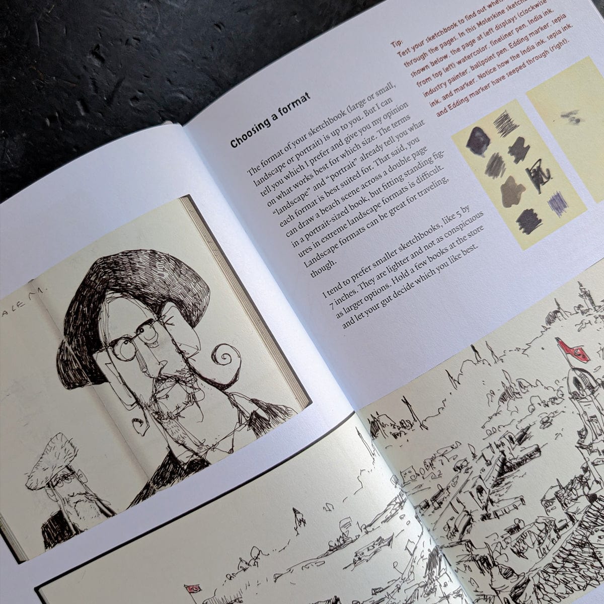 Penguin Random House Trade Book Dare to Sketch by Felix Scheinberger