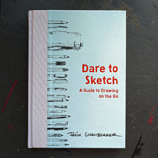 Penguin Random House Trade Book Dare to Sketch by Felix Scheinberger