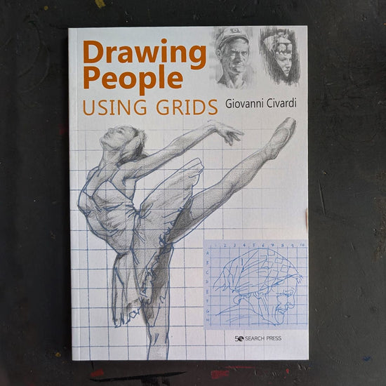 Penguin Random House Trade Book Drawing People Using Grids by Giovanni Civardi