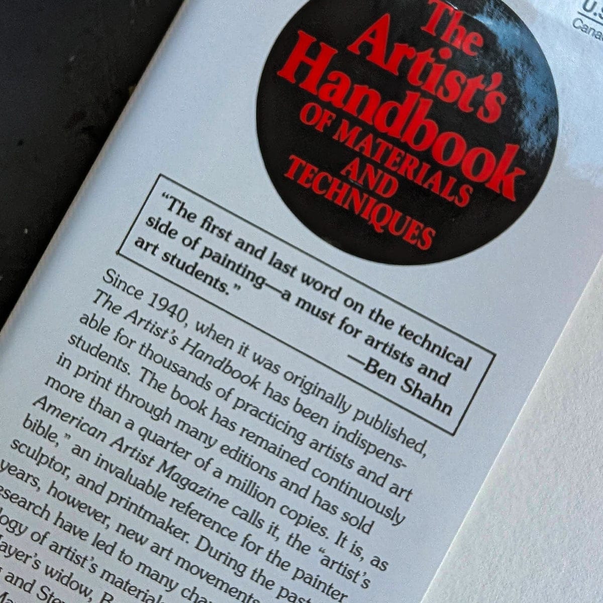 Penguin Random House Trade Book The Artist's Handbook by Ralph Mayer