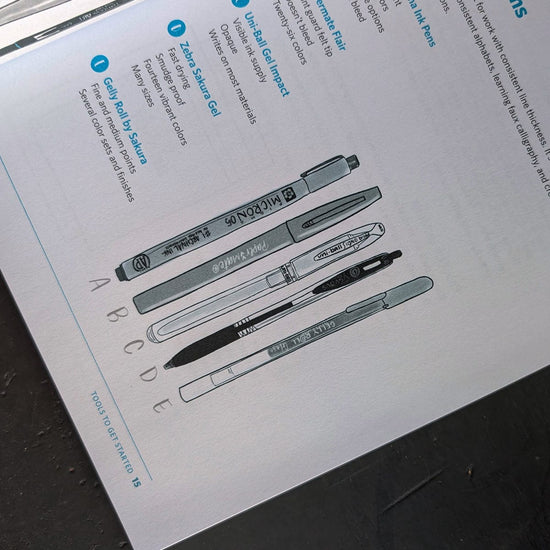 Penguin Random House Trade Book The Ultimate Brush Lettering Guide by Peggy Dean